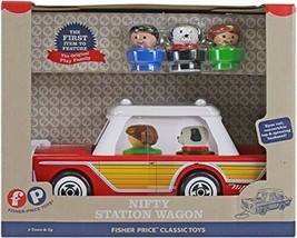 Fisher-Price Nifty Station Wagon Classic Toys with 3 Little People Figures 2018 - £40.47 GBP