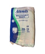 Vintage  XXLarge Attends briefs  full unopened package 12 diapers - $1,050.51 MXN