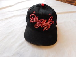 NASCAR Dale Earnhardt #3 Men&#39;s Hat Cap Black Red Adjustable Officially L... - $29.69