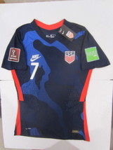 Giovanni Reyna USA USMNT World Cup Qualifiers Match Away Soccer Jersey 2020-2021 - £79.93 GBP