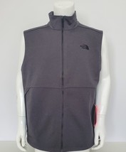 THE NORTH FACE MEN APEX CANYONWALL ZIP SOFT SHELL WINDWALL VEST GREY sz ... - £51.09 GBP