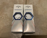 BRAND NEW TWO SLEEVES OF CALLAWAY SUPERSOFT GOLF BALLS  | 6 TOTAL GOLF B... - $20.74