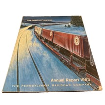 1963 Pennsylvania Railroad Company Annual Shareholders Report Vintage PRR - $15.00