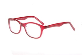 NEW CANNY VISION Red JELLY Eyeglasses 45mm with Case - $29.65