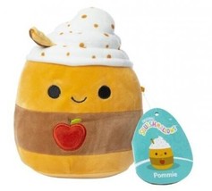 Squishmallows Pommie Apple Cider Plush Toy Fall Harvest Squad 2022 7.5&quot; Frappe - £12.81 GBP