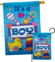 Baby Boy - Impressions Decorative Flags Set S115069-BO - $57.97