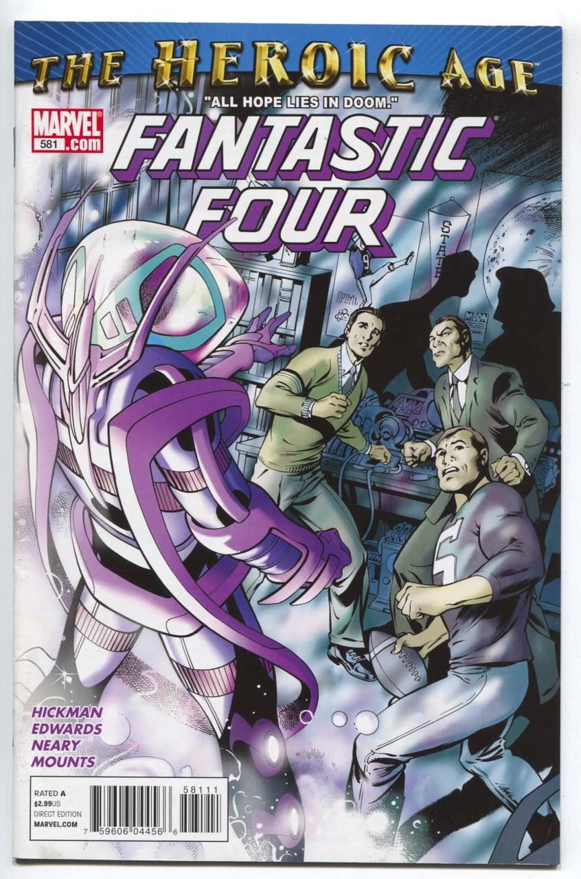 Fantastic Four 581 3rd Series Marvel 2010 VF - $6.42