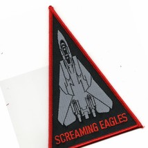 6&quot; Navy VF-51 F-14 A/C Triangle Screaming Eagles Red Embroidered Jacket Patch - £27.96 GBP