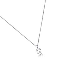 925 Sterling Silver Initial Necklaces for Women Girls, S925 - £69.76 GBP