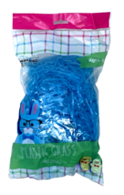 Easter Basket Grass Plastic Blue 40Z - £3.12 GBP