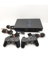 PS2 Fat SCPH-30001R Console Complete System W/ 2 Controllers - $103.49