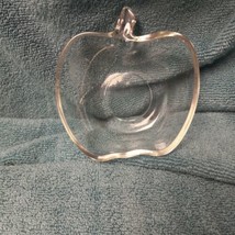 Clear Apple Shaped Small Fruit Bowl, Indonesia  - £9.37 GBP