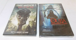 Zombie Massacre 2 And Ouija Resurrection Ouija Experiment 2 Horror Movie DVDs - £9.96 GBP