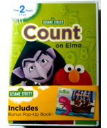 Sesame Street Count on Elmo DVD Bonus Pop up Book Elmo, Ahoy! Children - £6.96 GBP