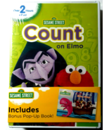 Sesame Street Count on Elmo DVD Bonus Pop up Book Elmo, Ahoy! Children - $8.90