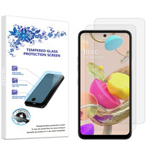 2X For Lg K42 / K52 / Q52/ K62 6.6-Inch 2020 Tempered Glass Screen Protector - £11.98 GBP