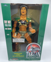 Rare Green Box Variant Tarzan The Epic Adventures 15&quot; Action Figure Trendmasters - £37.09 GBP