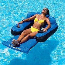 Pool Floats With Cup Holders For Adults Inflatable Lounge Chair Home Sum... - €57,50 EUR