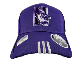 Adidas Northwestern University Wildcats  Cap NCAA College Purple One Size - $13.82