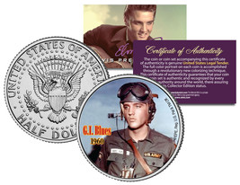 ELVIS PRESLEY - MOVIE * GI Blues * JFK Kennedy Half Dollar US Coin * LIC... - £6.73 GBP