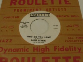 Ronnie Hawkins 45  Bo Diddley / Who Do You Love   Roulette  Promo - £45.43 GBP