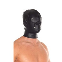 Leather Full Face Mask With Detachable Blinkers with Free Shipping - £170.70 GBP