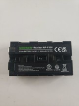 Neewer Rechargeable 2600mAh Li-ion Battery Pack Replacement for Sony NP-F550/570 - $11.03