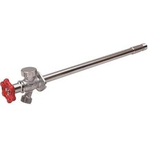 Mueller Frost Proof Sillcock Anti-Siphon, Silver, Red, 1/2 In. Copper SW... - $42.83 CAD