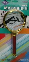 90mm Handheld Magnifier, Reading Magnifier Loupe Glasses with Rosewood - $7.91