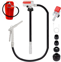 Fuel Transfer Pump (3.2GPM) with Hand Nozzle for Quick Stop Flow Control, 51&quot; Ho - £90.48 GBP