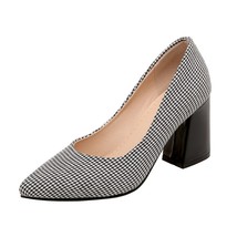 RIZABINA Plus Size 32-43 High Heels Shoes For Women Sexy Pointed Toe Women Pumps - £54.95 GBP
