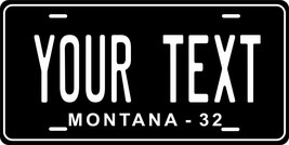 Montana 1932 License Plate Personalized Custom Auto Bike Motorcycle Moped tag - £8.64 GBP+