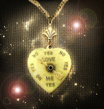 HAUNTED NECKLACE LOVE INDICATOR REVEAL ANSWERS ABOUT LOVE MAGICK OOAK MAGICK  - $9,030.77