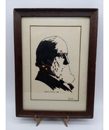 1887 Antique H.P. Whitmore fine arts Omaha framed Portrait Joseph Smith III - $58.45 CAD