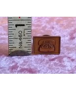 CBN Telephone Advertising Tie Tack or Lapel Pin Copper Color Vintage - £7.56 GBP