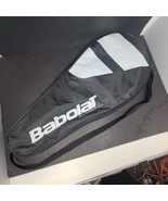 BABOLAT Tennis Racket Cover Black White Single Carry Case ONLY Shoulder ... - £11.80 GBP