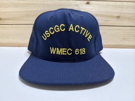 Vintage USCGC Active MILITARY Hat WMEC 618 Ship Hat New Made In USA Navy... - $29.60
