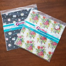 Vintage Gift Wrap, Set of 2, Floral Wrapping Paper, Cleo Gift Wrap, Scrapbooking