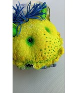 Toy Alien Yellow Snail KenLy Felted Wool Silk Fantasy Creatures Art Uniq... - £58.38 GBP