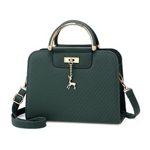   Women&#39;s Bag Fashion Fawn Solid Color Shoulder Crossbody Handbag Female Bag - £23.09 GBP