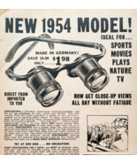 1954 Binocular Glasses Advertisement Optical Vintage Made In Germany DWF26 - $39.99