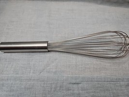 Stainless Steel Whisk Kitchen Cooking Utensil, 12 Inch, Balloon Style - £7.56 GBP