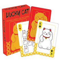 Lucky Cat Playing Cards - £16.66 GBP
