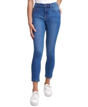 Calvin Klein Womens Jeans Mid Rise Skinny Jeans Color Pacific Size 24 - £34.90 GBP