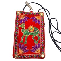 Designer Embroided Mobile-Phone Pouch Cover Purse For Any Mobile Clip Ca... - $8.97