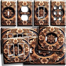 Victorian Era Royal Flowers Light Switch Outlet Wall Plate Medieval Art Hd Decor - £9.58 GBP+