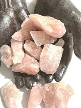 1/2 LB Rose Quartz Rough Stones 1-2inch Reiki Healing Crystals Love Compassion - $5.04