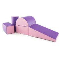 5-Piece Kids Climb and Crawl Activity Playset-Purple - Color: Purple - $121.41