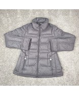 Calvin Klein Jacket Women Med Grey Premium Down Filled Packable Puffer Coat - $29.99