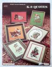 Vintage Mary Ellen Designs K-9 Quotes Cross Stitch/Needlepoint Summit De... - $6.60